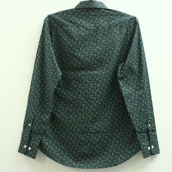 BONOBOS Everyday Men's Shirt Floral Printed Long Sleeve Tailored Fit M 283379 - Picture 8 of 11